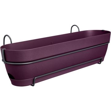 elho Plantenbak vibia campana balkonbak allin1 d70 h17cm esdoorn paars