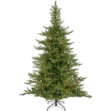 Everlands Grandis fir verlichte kunstkerstboom groen 210cm, 4200 lampjes