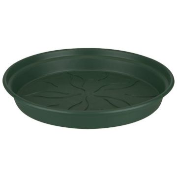 Elho green basics schotel 10 cm blad groen