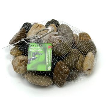 Boon aquariumsteen pebbels 20-30mm 1kg mix