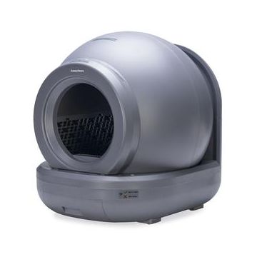 Beeztees automatische kattenbak Moeza 57x56x51cm grijs