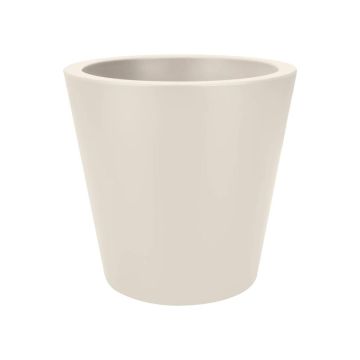 Pot pure straight d50cm linnen wit