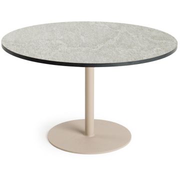 Tierra Outdoor bijzettafel solea coffee table round large trespa ophira 50x34cm champagne