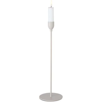 Boltze Home kandelaar ijzer malte 10x33cm beige