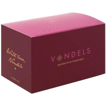 Vondels cadeaubox small rood, roze 