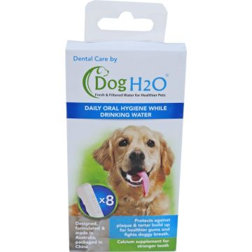 Pak à 8 dental care tabletten voor waterbak Cat H2O