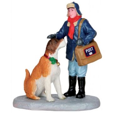 Lemax friendly fido kerstdorp figuur type 2 2014